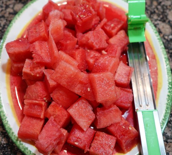 Quality Stocked Stainless Steel Watermelon Cutter Slicer Chopper for Refreshing Juice for sale