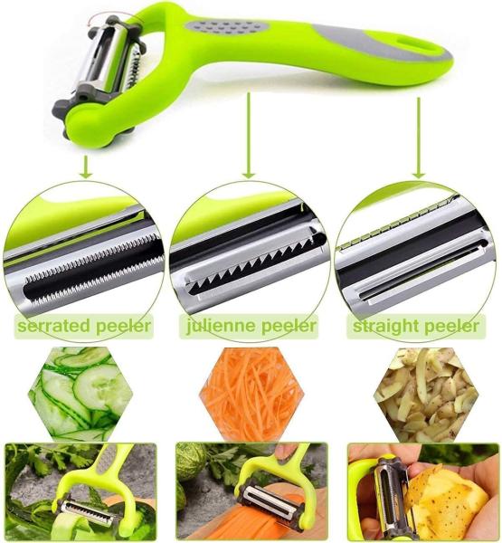 Quality Practical PP RUBBER Vegetable Peeler for Effortless Peeling of Fruits and for sale