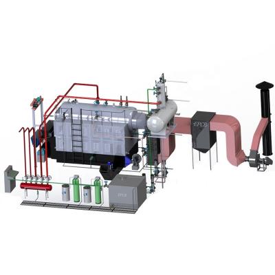 China Industrial Coal Biomass Fired Saw Wood Pellet Steam Boiler for Textile Plant for sale
