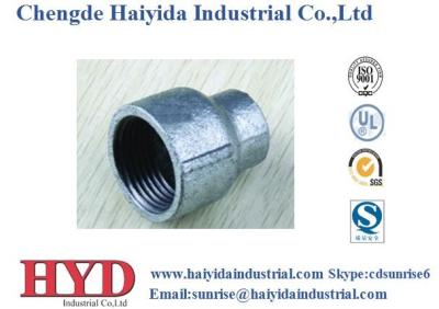 China reducing coupling galvanized malleable iron pipe fitting cast iron UL factory for sale