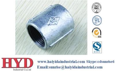 China coupling galvanized malleable iron pipe fitting cast iron UL factory for sale