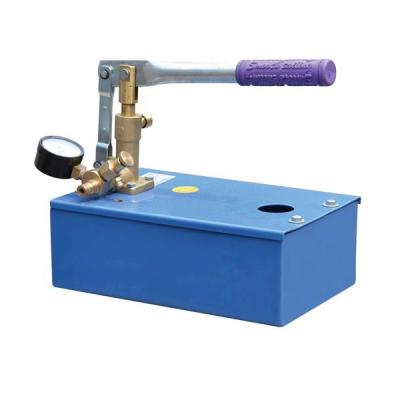 China Manual Pressure Test Pump With Brass Body Steel Water Tanks for sale