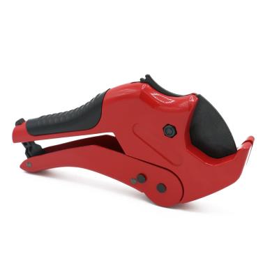 China Ratcheting Plastic Rotary PVC Pipe Cutter 42mm with Straight Edge Blade for sale