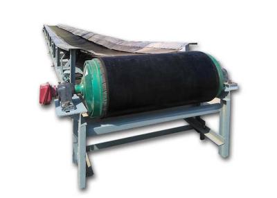 China Electric Drum Wide  Inclined Belt Conveyor Small Space Occupancy Custom Design for sale