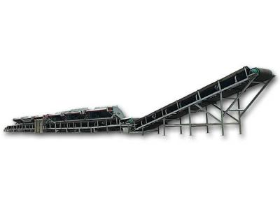 China Heat Resistant Mining Belt Conveyor , Motorized Conveyor Belt Machine for sale