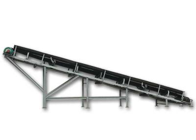 China Carbon Steel Coal Rubber Conveyor Belt System Condition New Horizontally for sale
