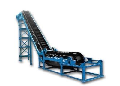China Professional Sidewall Belt Conveyor , Long Conveyor Belt Carbon Steel High Safety for sale