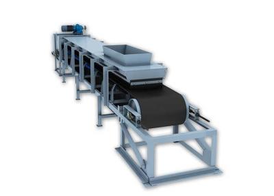 China 500mm Fixed  Belt Conveyor Machine , Conveyor Belt Equipment High Adaptability for sale