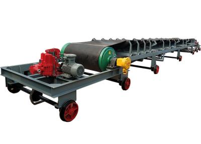 China 1200mm Reversible Belt Conveyor Double Unloading for sale