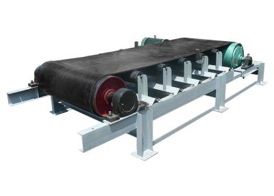 China Flat Short 445TPH Mobile Conveyor Belt With External Electric Pulley for sale