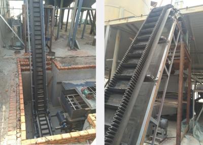 China Vertical Lifting Width 500mm Cleated Sidewall Belt Conveyor Powder Belt Conveyors for sale