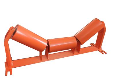 China Liner Frame Troughing Conveyor Rollers Idler Station Assembly Conveyor Belt Components for sale