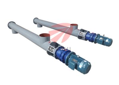 China Adjustable Speed Pipe Screw Conveyor , Vertical Auger Conveyor 90 Degree for sale