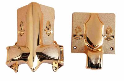 China PP Material Casket Hardware Manufacturers For Metal Casket Handle And Decoration for sale