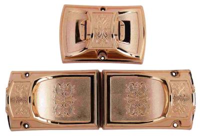 Chine La couleur accessoire pp de bronze de coin de cercueil d'enterrement réutilisent le matériel avec 8 crochets de cercueil à vendre