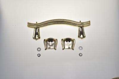 China Stable Performance Brass Coffin Handles , 25 * 8cm Dimension 9013 Coffin Parts for sale