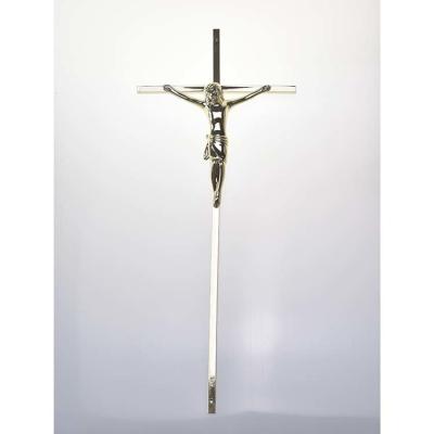 China ABS Material Jesus On A Crucifix , Electronic Plating Casket Cross SGS Approved for sale