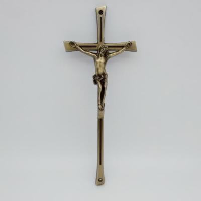 China Professional Casket Crucifix Dimention 39 * 15 Cm Fade Resistant Customzied Design for sale