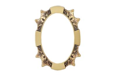 China TD007 Tombstone Decorations Photo Frame 120*90mm Size With Brass Material for sale