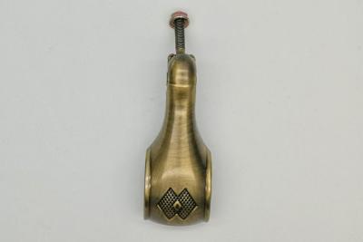 China High Polished Casket Hardware ZA02 Zamak Material Antique Brass Color for sale