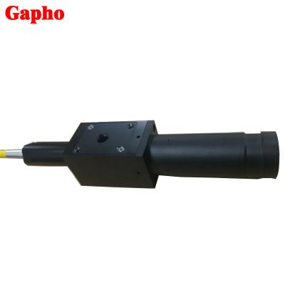 China 1064 nm 20W expanded-beam isolator 8 mm armoured cable with yellow PVC tube for sale