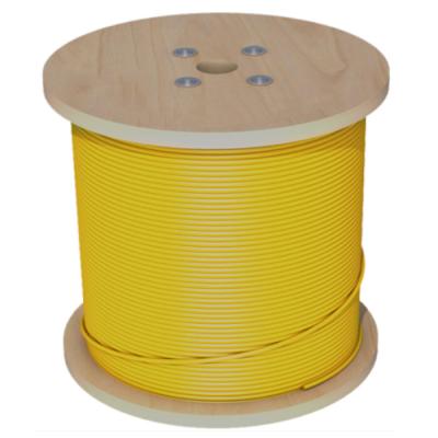 China 100m 4 Cores 6 Cores Fiber Optic Jumper Single Mode Yellow for sale