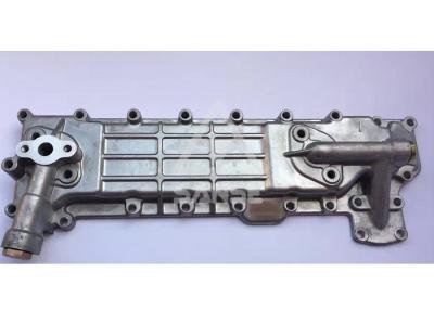 China Silver Oil Cooler Cover / Engine Side Cover NPR 5-11280-002-3 Excavator Engine Parts for sale