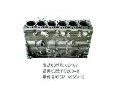 China Cylinder Block Parts 6D107 Engine Block Parts / Komatsu Replacement Parts for sale