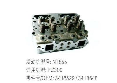 China NT855 Diesel Engine Cylinder Head 3418529 / 3418648 For Excavator PC300 for sale