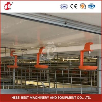 China Long Lifespan Modern Poultry Cage Automatic H Type Day Old Chick Pullet Cage High Capacity Adela for sale