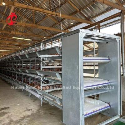 China Automatic Layer 160 Birds Chicken Battery Cage For Poultry Farm Emily à venda