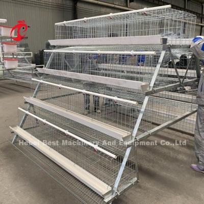 China A And H Chicken Cage Equipment For Raising Chickens Farm Doris Te koop