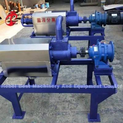 China Sistema de procesamiento de estiércol de la máquina de deshidratación de estiércol Máquina seca de estiércol Doris en venta
