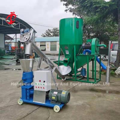 China CE Approved Feed Processing System 11kw , Green Feed Mill Machine Iris for sale