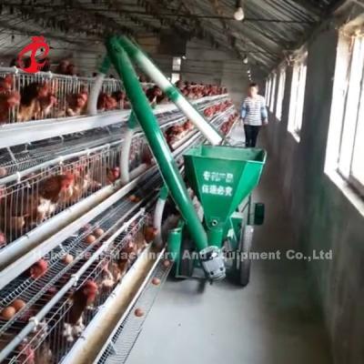 China Sistema de processamento 220v da alimentação da exploração avícola, íris personalizada do trole da alimentação das aves domésticas à venda