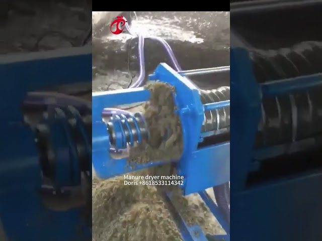 Manure Processing System Of Manure Dewatering Machine Manure Dry Machine Doris