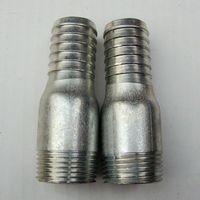 China Galvanized iron king nipple with BS thread for sale