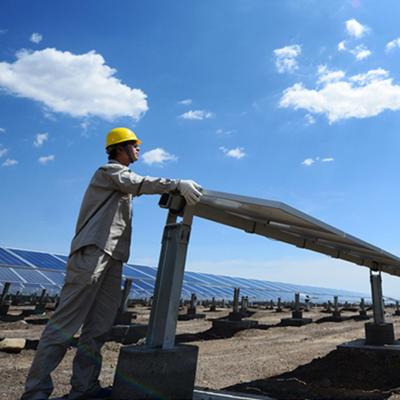 China Sistema Solar de la eficacia alta de la granja bifacial corrosiva anti de los paneles solares 182m m Europa en venta