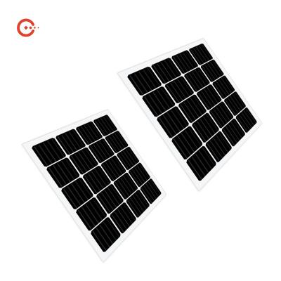 China No Zero LID PID BIPV Module 100W 200W Bifacial Glass Solar Panel for sale