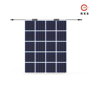 Китай Изготовленный на заказ модуль 3.2mm автопарка BIPV крыши прокатал стеклянную солнечную систему Sunroom продается