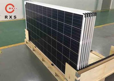 China polycrystalline dual glass solar panel / 330W / 72cells / 24V / white for sale