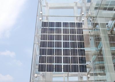 中国 統合されたPVを造る透明なBIPVの太陽電池パネルのモノラル細胞 販売のため