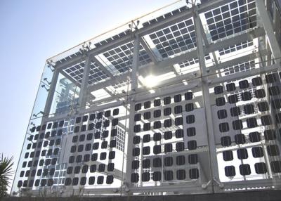 China 230W BIPV Curtain Wall Innovative Facade Design And Engineering for sale