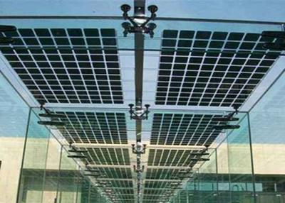 China High Transmittance BIPV Solar Panels Module With Customized Dimenensions And Thickness for sale