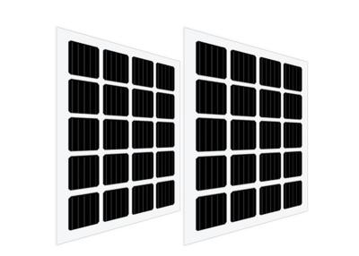 China Monocrystalline Bifacial BIPV Solar Panels Self Cleaning Coated Glass For Roof for sale