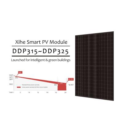 China El panel solar negro bifacial del picovoltio de la eficacia alta células monocristalinas del módulo de las medias en venta