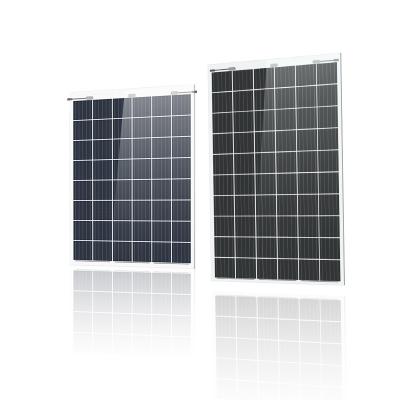 China O dobro solar Monocrystalline do módulo 250watt do picovolt tomou partido painel solar de vidro laminado à venda