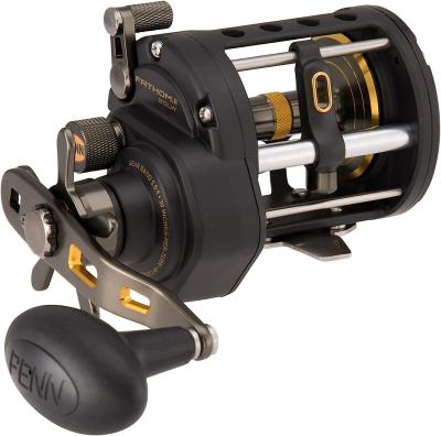 China 5 Bearing System Penn Fathom 2 Level Wind Full Metal 5.5:1 Ratio Casting Fishing Reel for sale