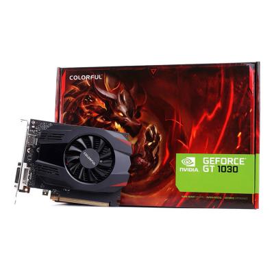 China Nvidia Geforce GT 1030 Colorful PC Dedicated Graphics Card 2GB GDDR5 for sale