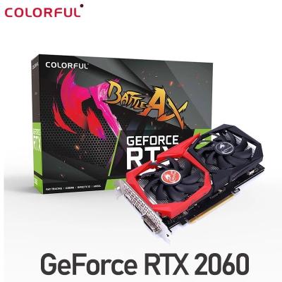China Minero estupendo GDDR6 Graphics Card de GeForce RTX 2060 coloridos PCI Express X16 3,0 en venta